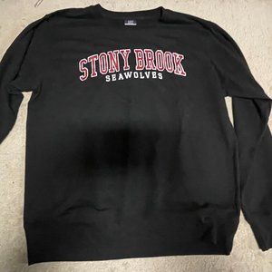 BLACK STONY BROOK SEAWOLVES SWEATSHIRT